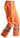Snickers 8243 Hi Vis PU Rain Trousers Class 2