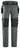 Snickers 6218 AllroundWork, Stretch Trousers Holster Pockets - Steel Grey/Black
