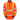PULSAR® REACT Orange Hi Vis Quarter Zip - RCT805
