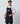 Premier Domain contrast denim bib apron