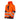 Supertouch System Hi-Vis Eco Zip Thru Orange Hoodie
